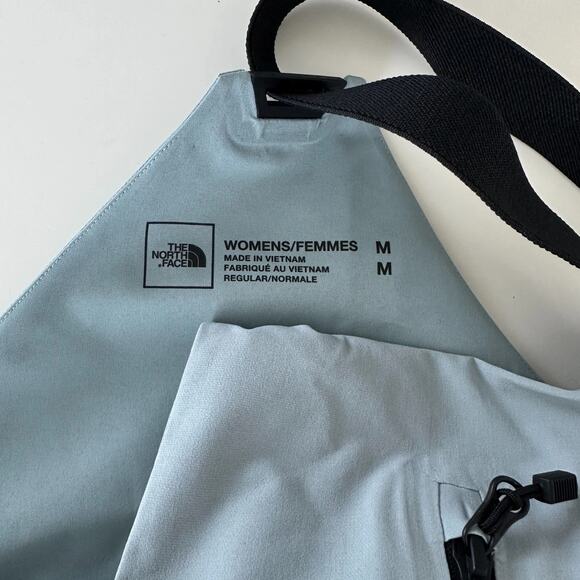 The North Face Ceptor Bibs Pant Womens Medium Blue Silver Ski Snowboard Dryvent - Picture 11 of 15